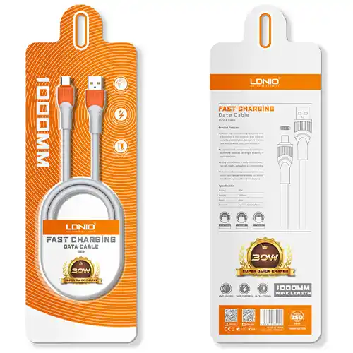 Replacement for LDNIO LS601 30W MICRO FAST CHARGING DATA CABLE - Quality Phone Parts in Sri Lanka